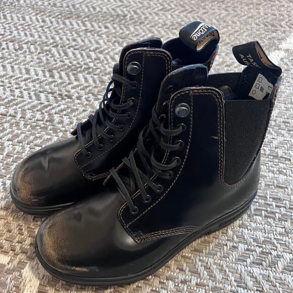 Blundstone Gold Brush Lace Up Boot Sz US Womens 6 - Picture 4 of 7